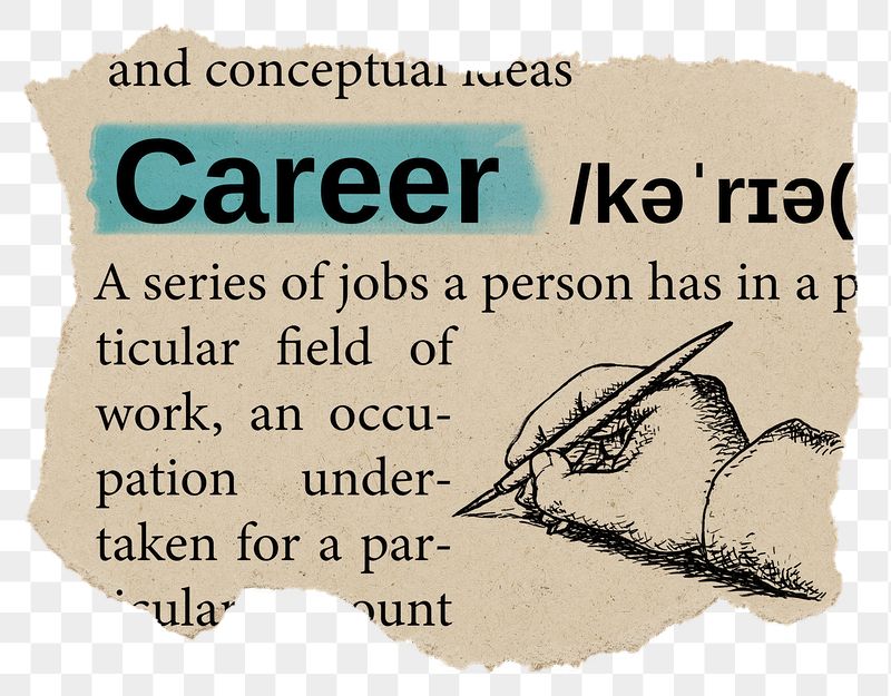 Career png dictionary word sticker, | Free PNG - rawpixel
