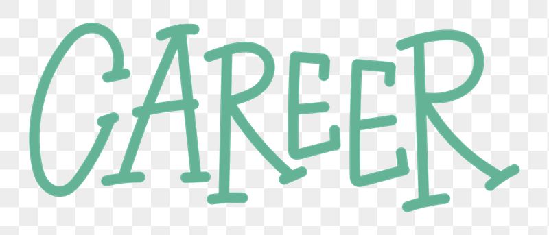 Career png word sticker typography, | Free PNG - rawpixel