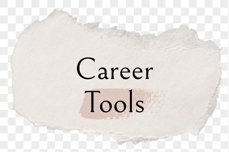 Career tools png ripped paper | Free PNG - rawpixel