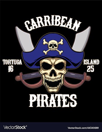 caribbean pirates t-shirt design