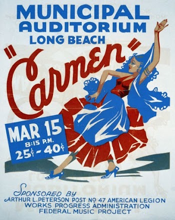 "Carmen" Municipal Auditorium, Long Beach. | Free Photo - rawpixel
