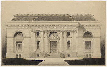 [Carnegie library, (Taunton, Mass.). Elevation] | Free Photo - rawpixel