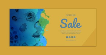 Carnival banner mockup Free Psd