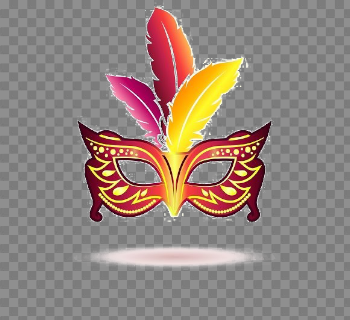 Carnival Mask PNG Image Background