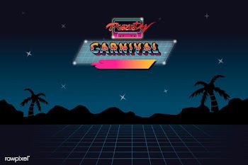 Carnival party sign | Free stock vector - 599483