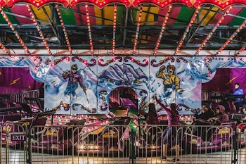 Carnival Ride At Night