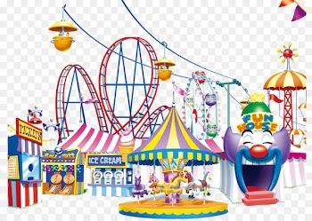 Carousel Amusement park - Happy amusement park 