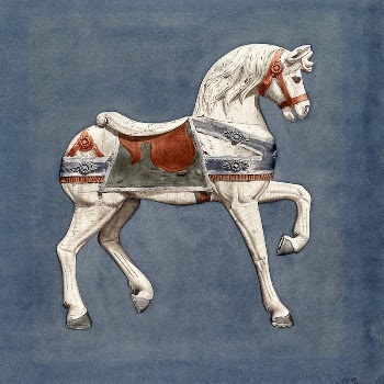 Carousel Horse (1935&ndash;1942) by Henry | Free Photo Illustration - rawpixel