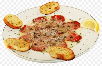 Carpaccio Recipe Seafood Garnish Dish Network - carpaccio cartoon 