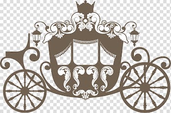Carriage , Hand drawn sketch pumpkin car transparent background PNG clipart