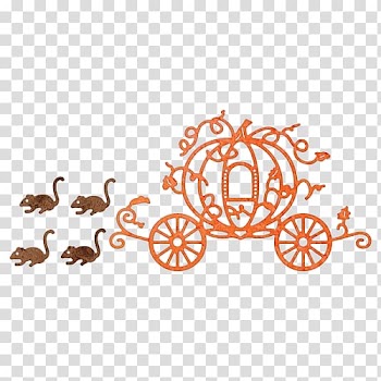 Carriage Pumpkin Cinderella Horse-drawn vehicle, Carriage transparent background PNG clipart