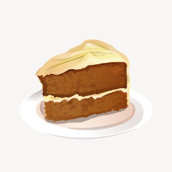 Carrot cake sticker, dessert illustration | Free PSD - rawpixel