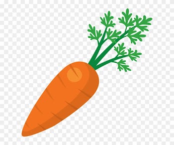 Carrot Clipart - Transparent Background Carrot Clipart