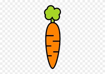 Carrot Free Icon - Healty Food Cartoon Png Transparent