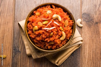 Carrot Halwa or Gajar Halwa
