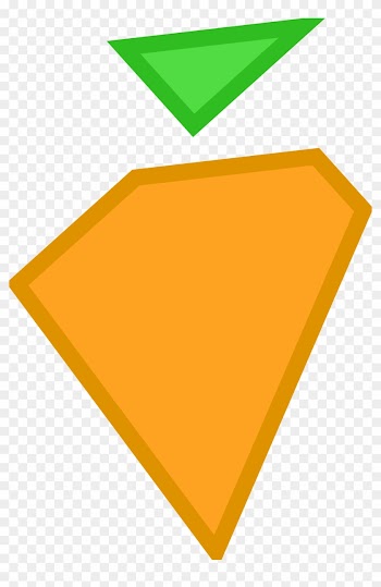 Carrot Orange Green Leafs 1979px 153 - Clip Art