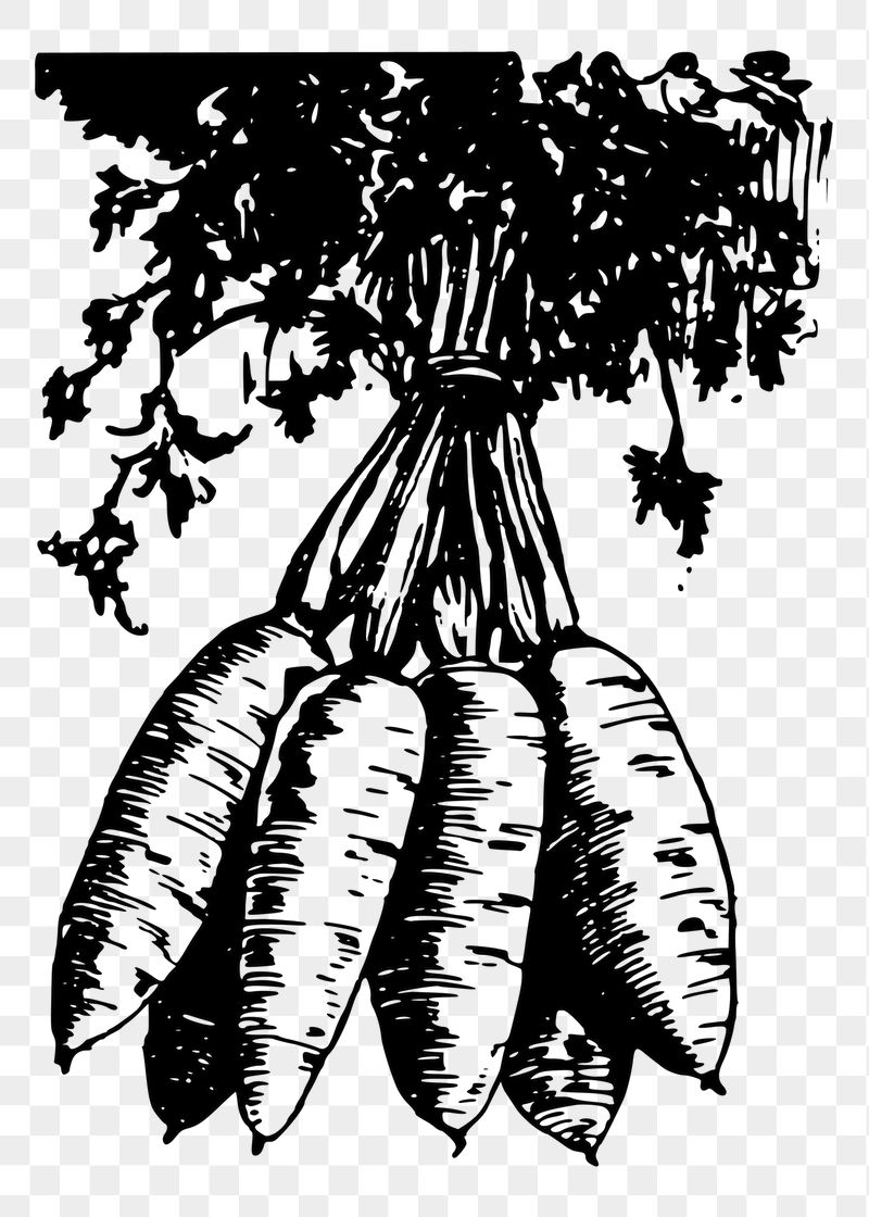 Carrot png sticker illustration, transparent | Free PNG - rawpixel