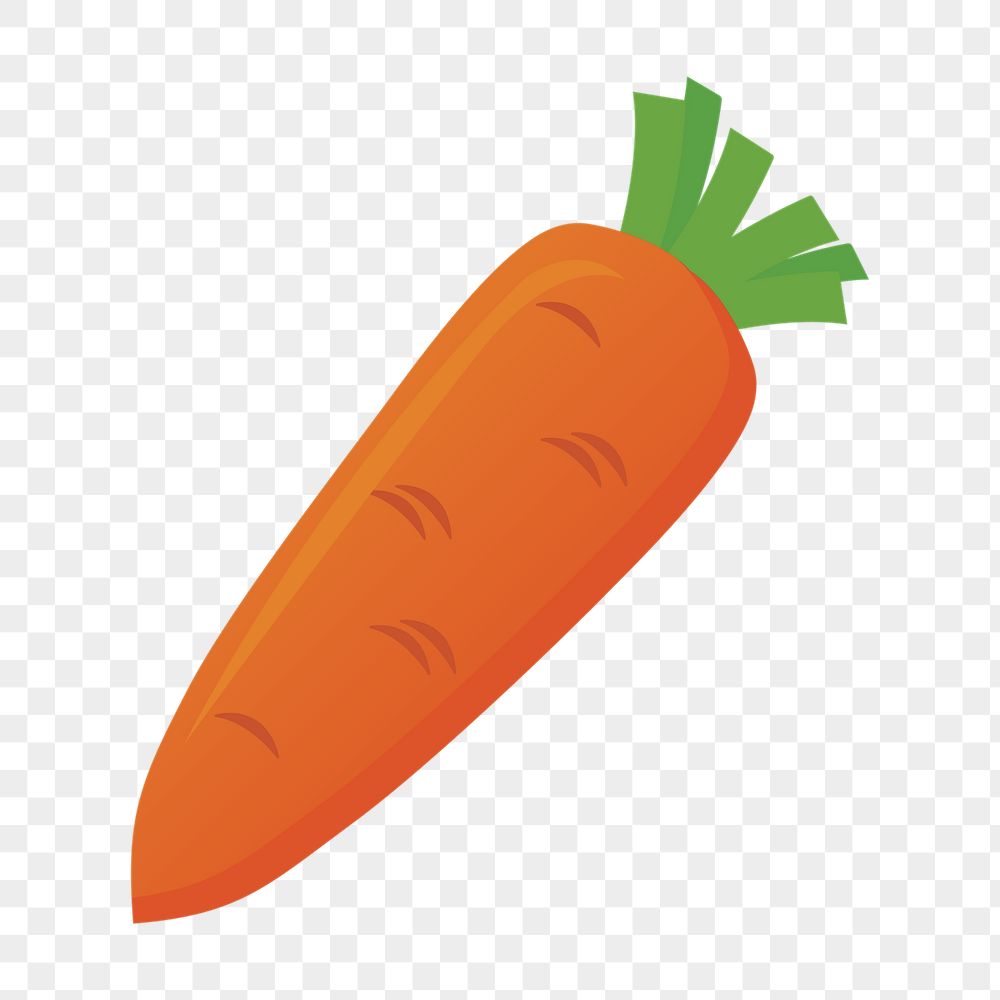 Carrot png sticker, vegetable illustration | Free PNG - rawpixel