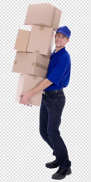 , carrying a gift transparent background PNG clipart