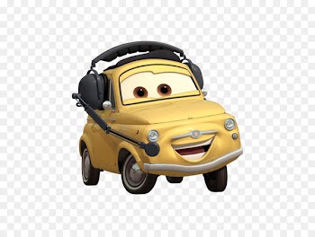 Cars 2 Cars Mater-National Championship Luigi Lightning McQueen - Free cartoon car pull material 