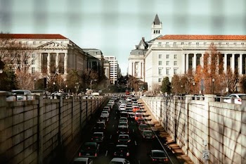 cars beside buildings