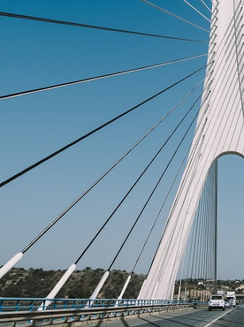 Cars on Bridge