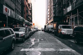 Cars On Side Of Road