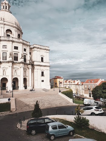 Cars Parked in Front of Dome Building
