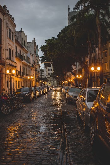 Cars Parked Near Buildings