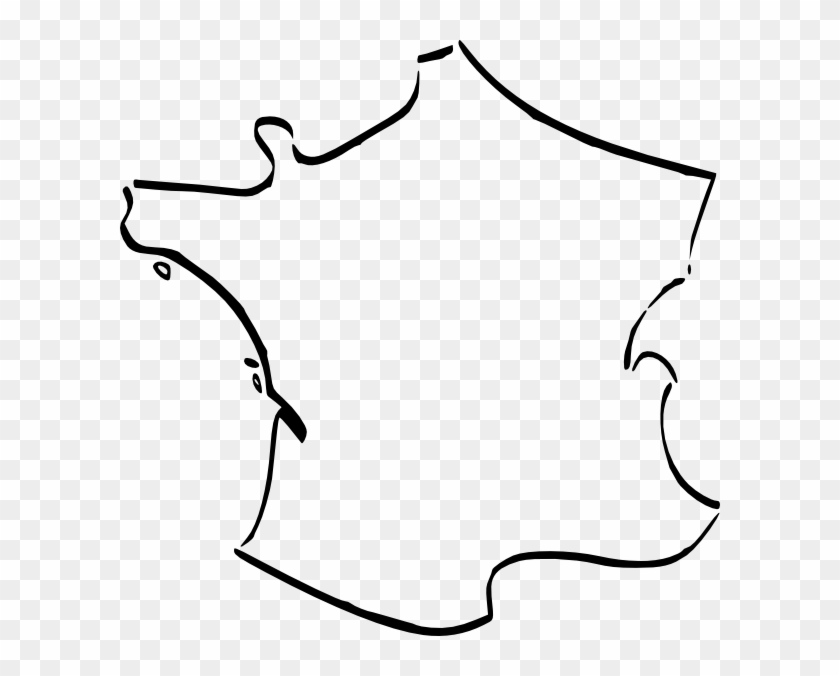 Carte - Carte De France Clipart