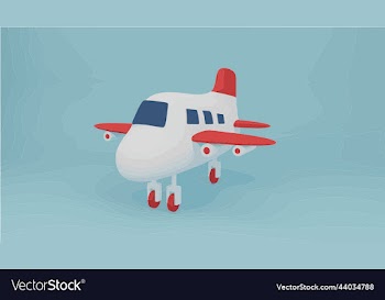 cartoon airplane