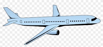 Cartoon Airplane Png - Airplane Clipart Transparent Background