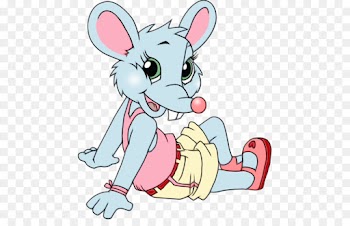 cartoon animated cartoon rat rabbit nose