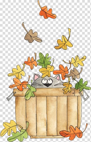 Cartoon Animation , Cartoon cat leaves the barrel transparent background PNG clipart