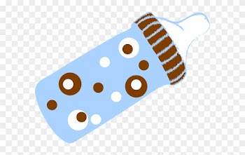 Cartoon Baby Bottle - Baby Bottle Clip Art