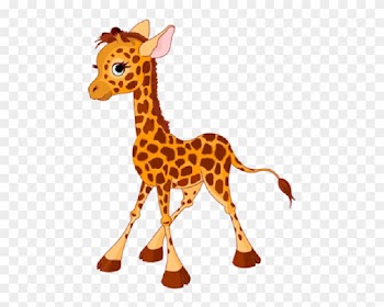 Cartoon Baby Giraffes
