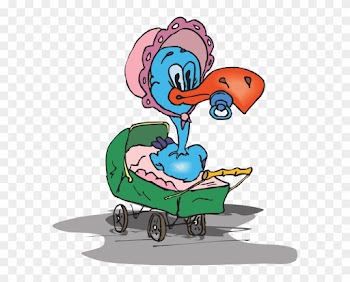 Cartoon Baby With Bonnet