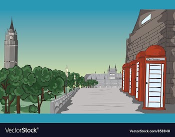 Cartoon background vector image