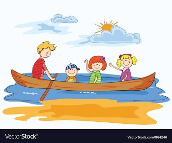 Cartoon background vector image