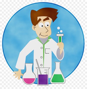 cartoon bartender clip art scientist