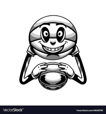 cartoon basketball