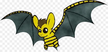 cartoon bat clip art yellow fictional character