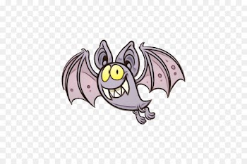 cartoon bat wing fictional character clip art