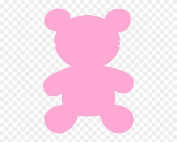 Cartoon Bear Purple Bow Tie Download Cartoon Bear Purple - Pink Baby Bottle Clip Art