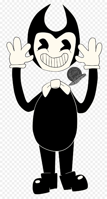 Cartoon, Bendy And The Ink Machine, Black White M, Fictional Character PNG