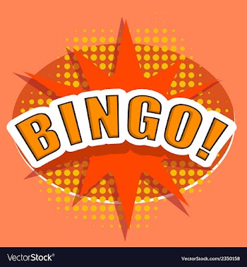 Cartoon BINGO Design element vector image
