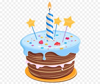 Cartoon birthday cake 