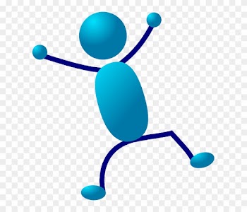 Cartoon Blue, Stick, People, Man, Figure, Person, Cartoon - Stick Men Clip Art
