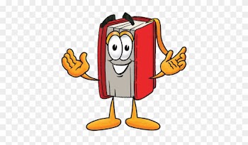 Cartoon Book - Cartoon People Reading A Book