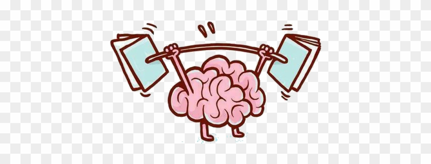 Cartoon Brain Clip Art Cute Brain Mascot Stock - Learn Transparent Gif